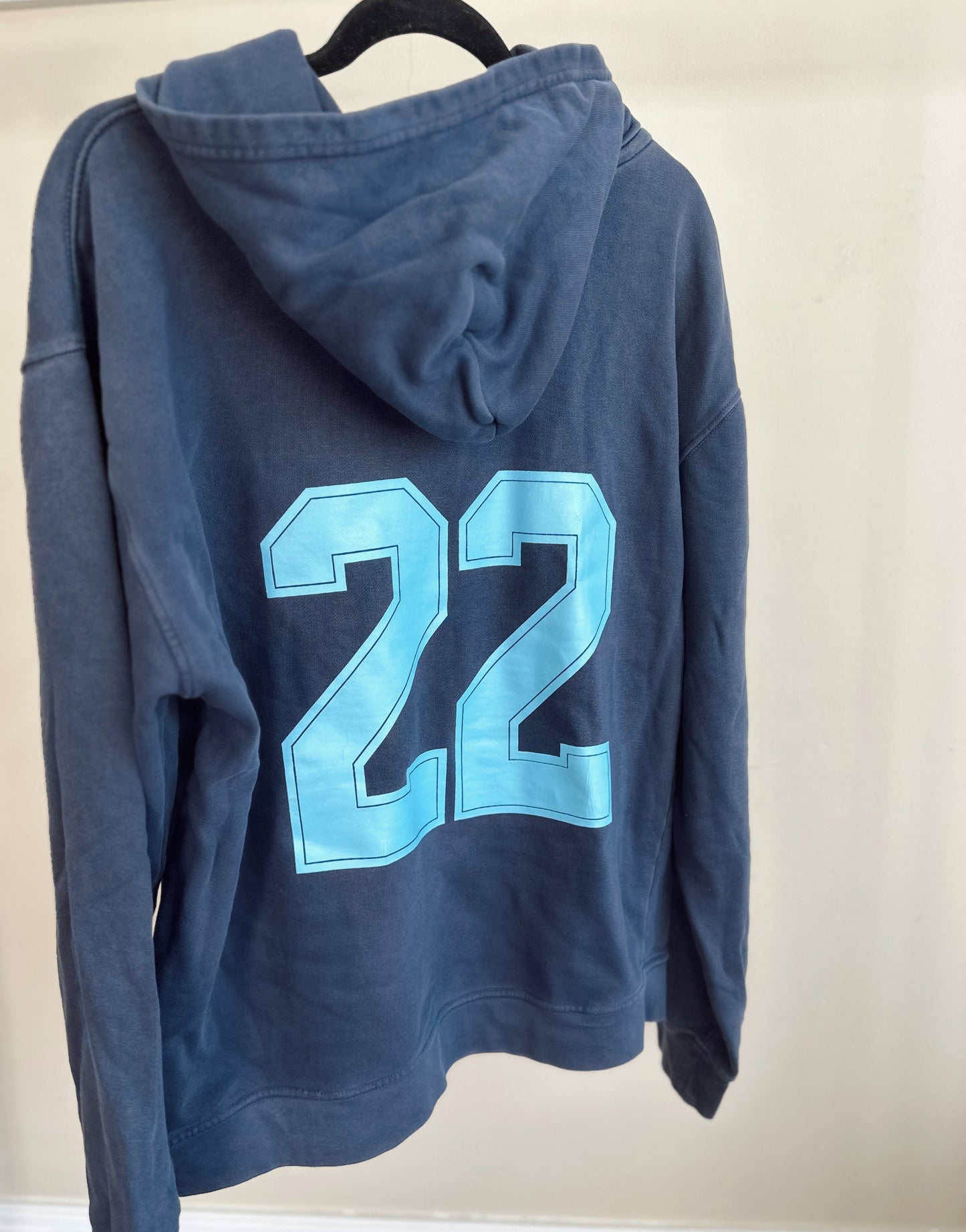 Varsity Club Collection - Navy/Baby Blue Hoodie