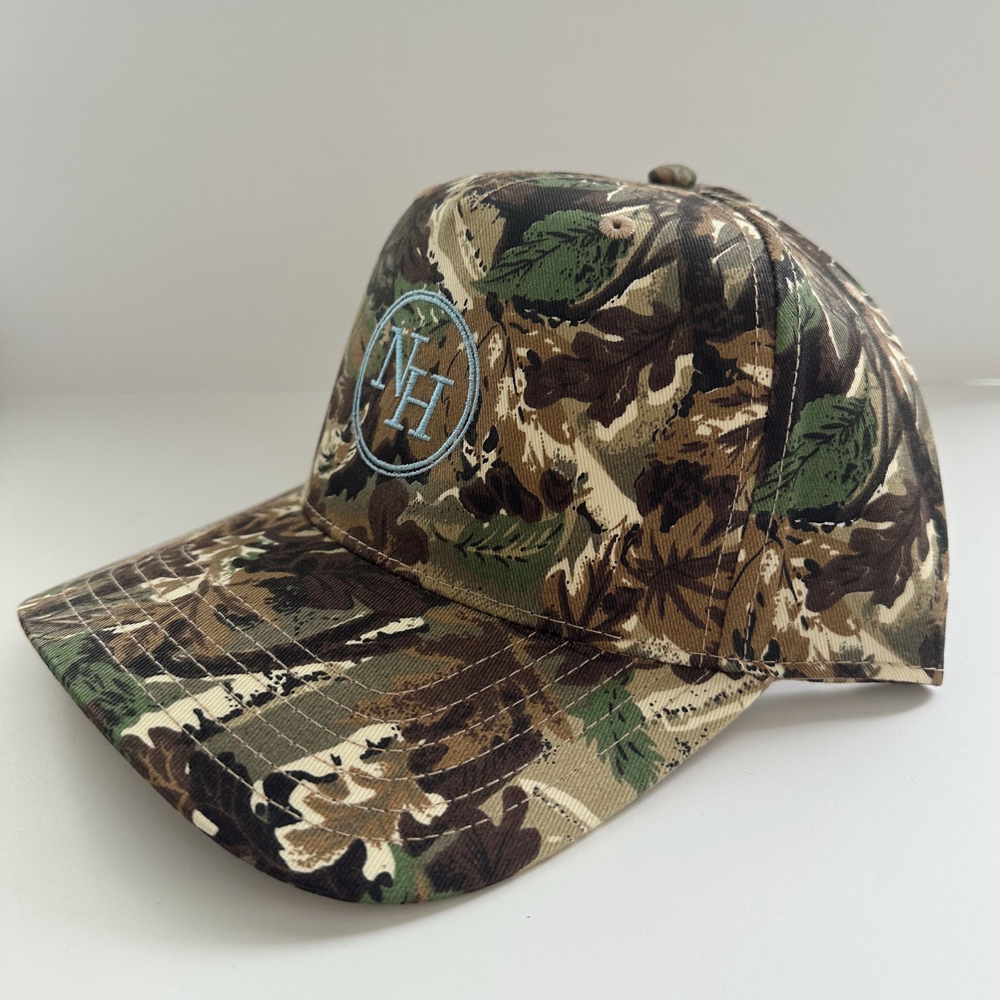 Limited Edition* Camp NoHo Collection - Camo/Baby Blue Hat